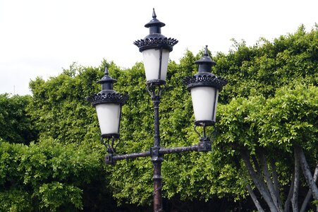 Lighting post lamp photo