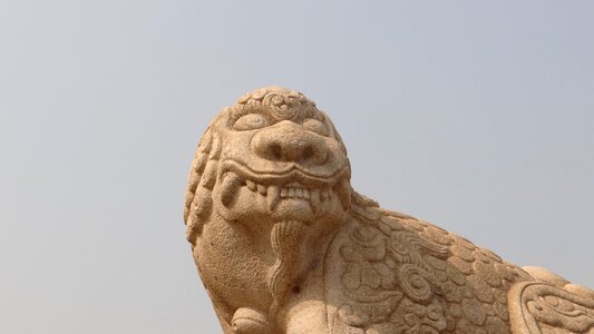 Haitai haitai gargoyle stone statue