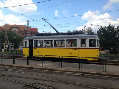 Old old tram nostalgia photo