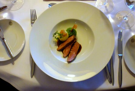 Starter gedeckter table delicious