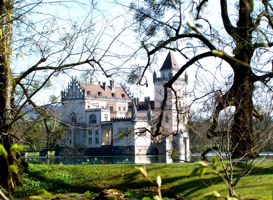 Salzburg-anif castle park architecture