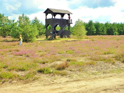 Nature reserve hiking outlook