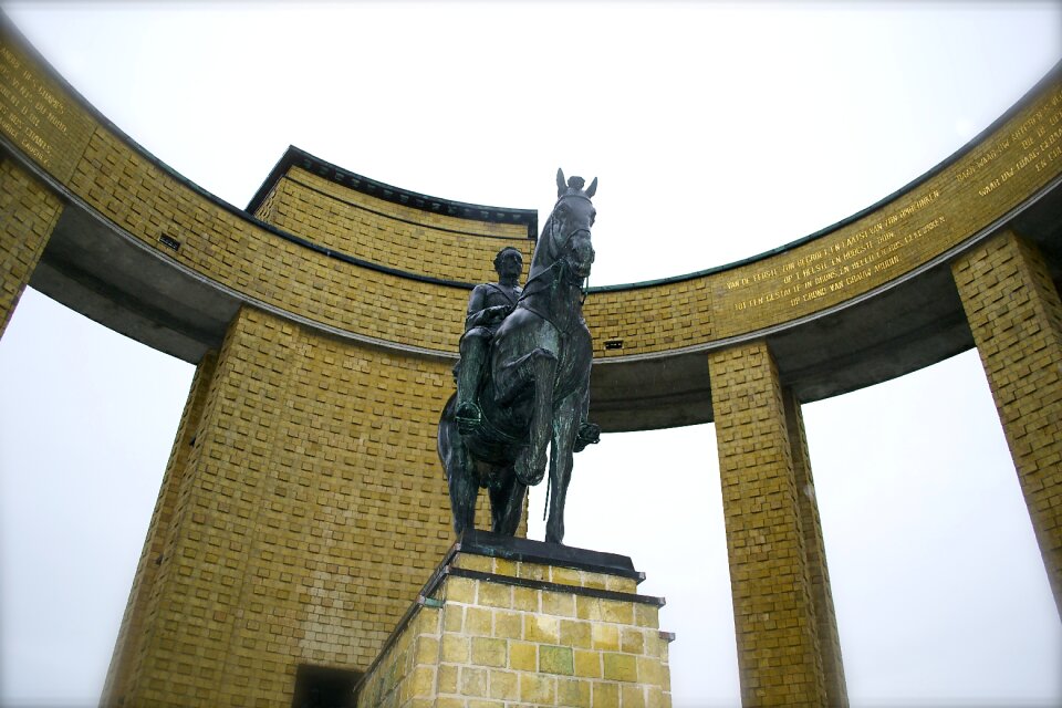 West-flanders belgium albert 1 monument