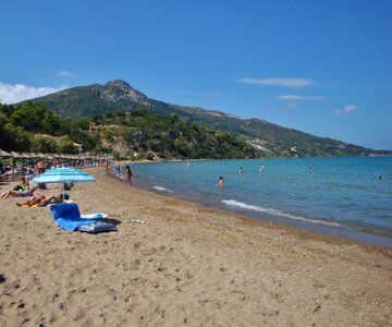 Sea greece summer photo