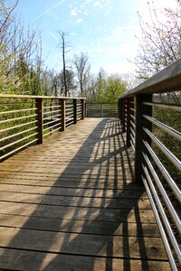Nature reserve shadow railing