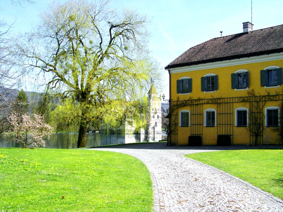 Castle palace garden