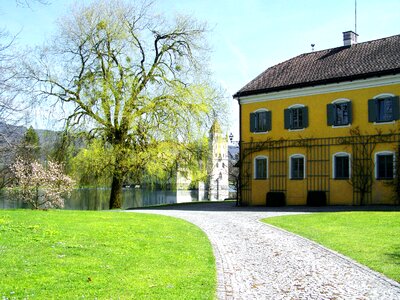 Castle palace garden