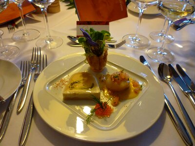 Glazed salad caviar