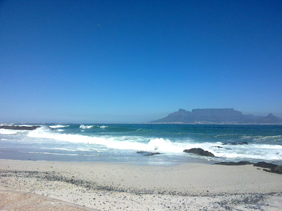 Table mountain blue table