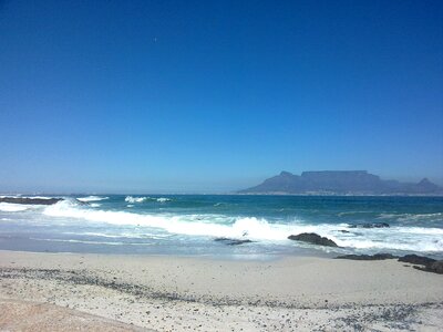 Table mountain blue table