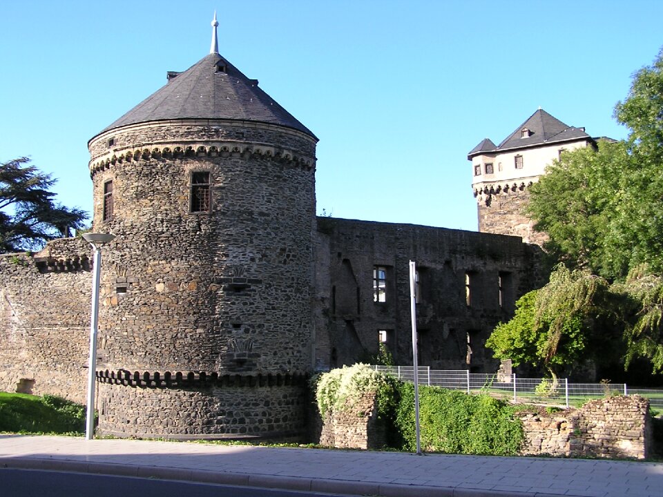 Andernach castle ruin