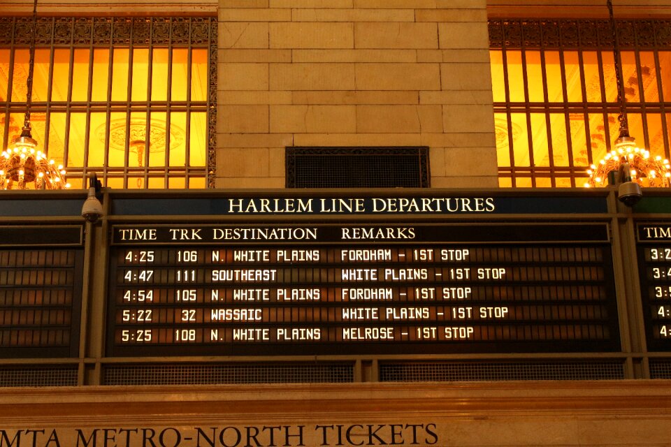 Board timings bulletin