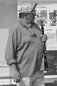 Street clarinet concert photo