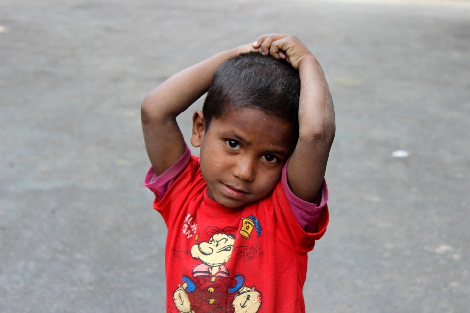 Curiosity poverty eyes