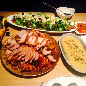 Garlic and ham hocks delicious food mitsui ham hocks