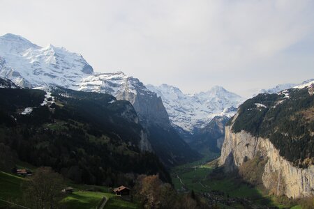 Swiss jungfrau glacier photo