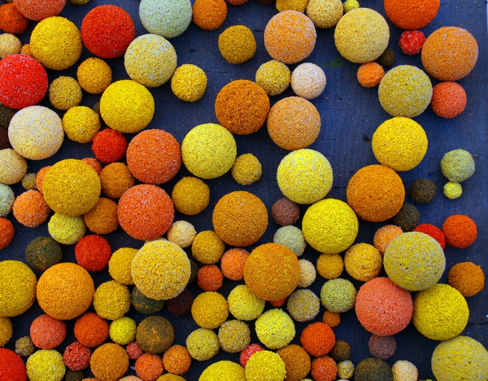 Colorful round abstract