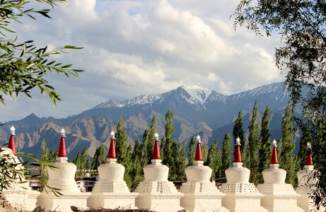 Himalaje monastery gompa photo