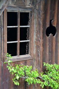 Farmhouse antique old window photo
