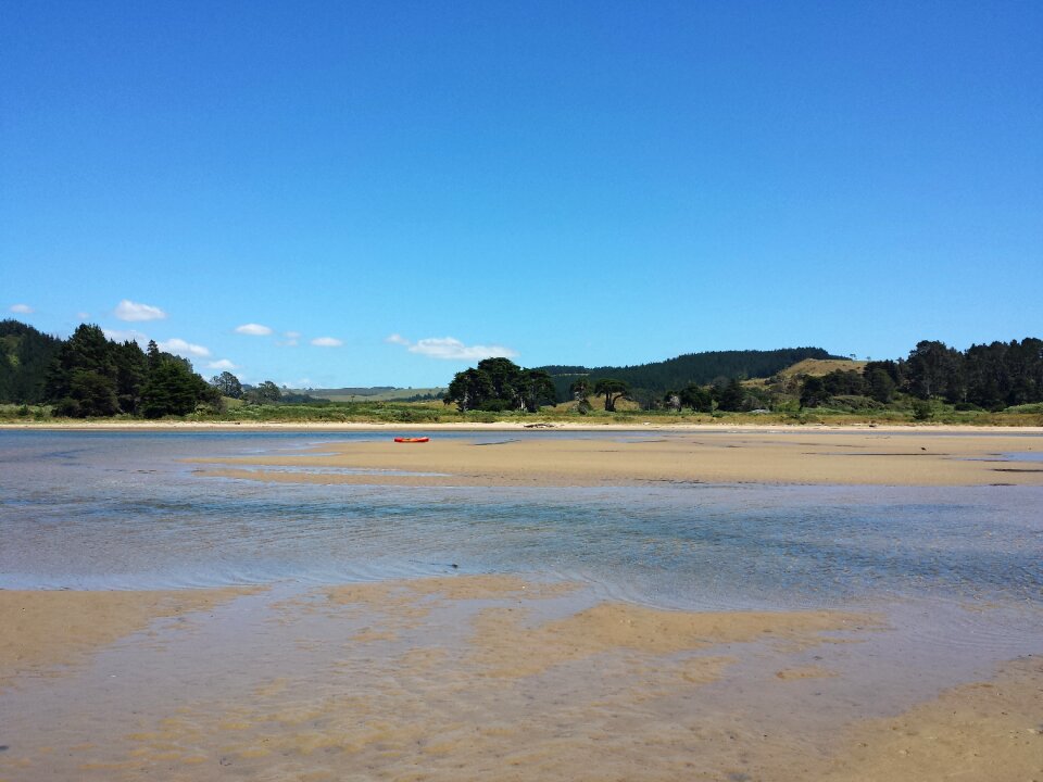 Water travel beach