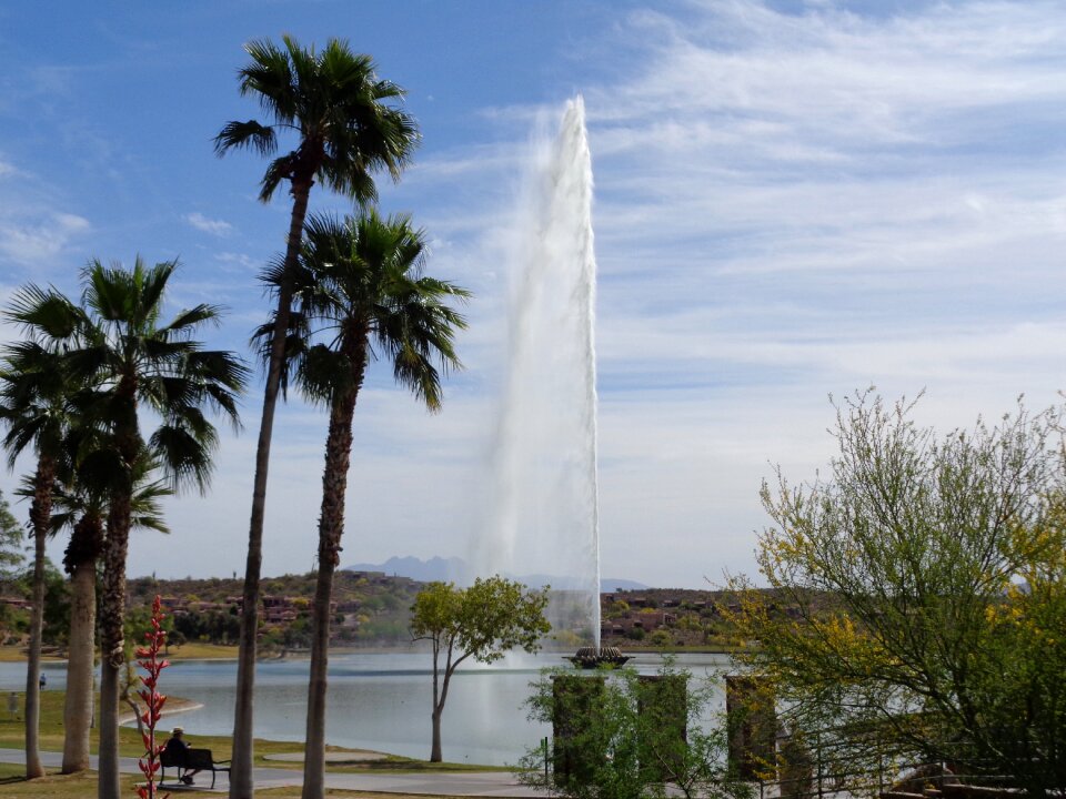 Scenic fountain