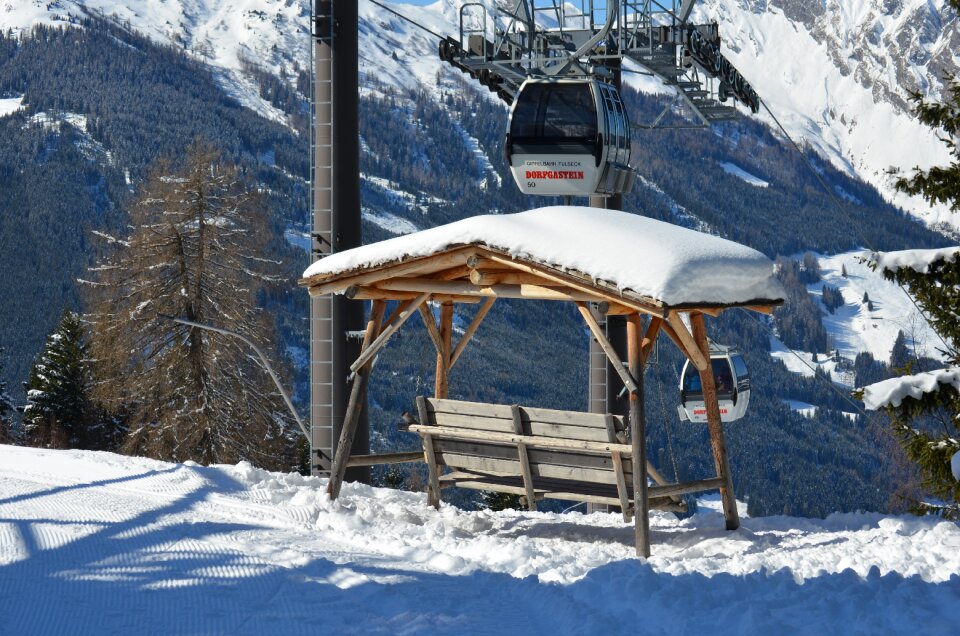 Winter sports winter view
