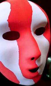 Carnival costume face