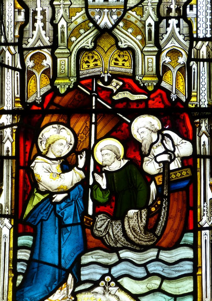 Stained Glass Old Window Faith Free Photos On