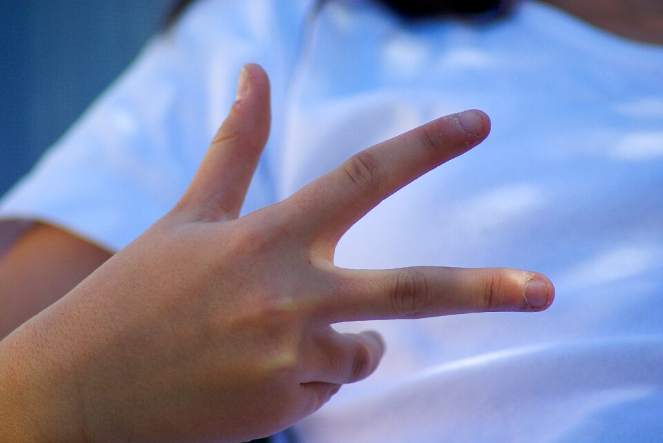 Fingers three count