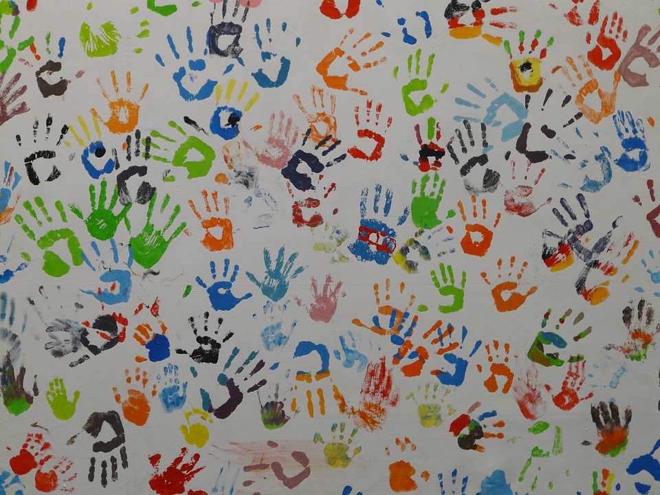 Mural reprint colorful