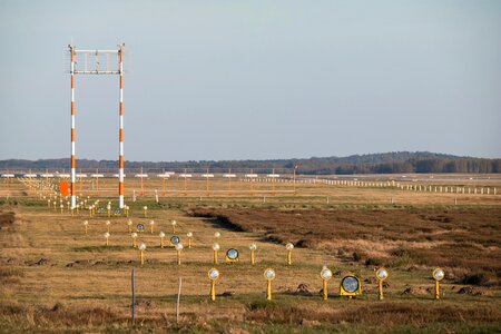 Light runway signals photo