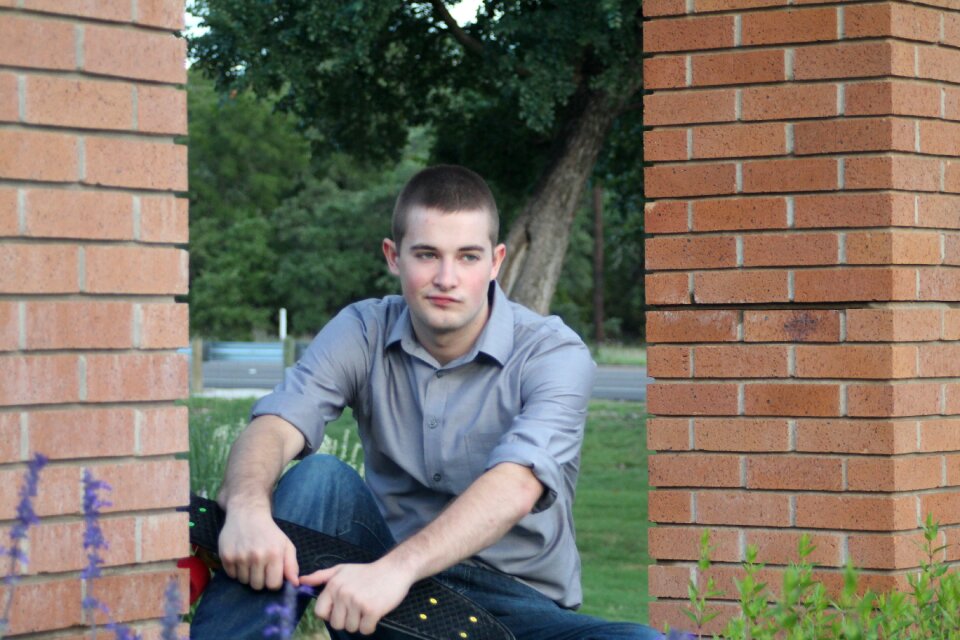 Young male person