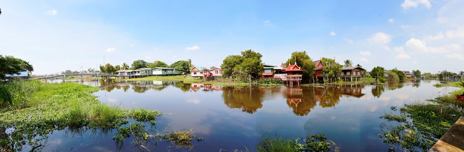 Outdoors water environment