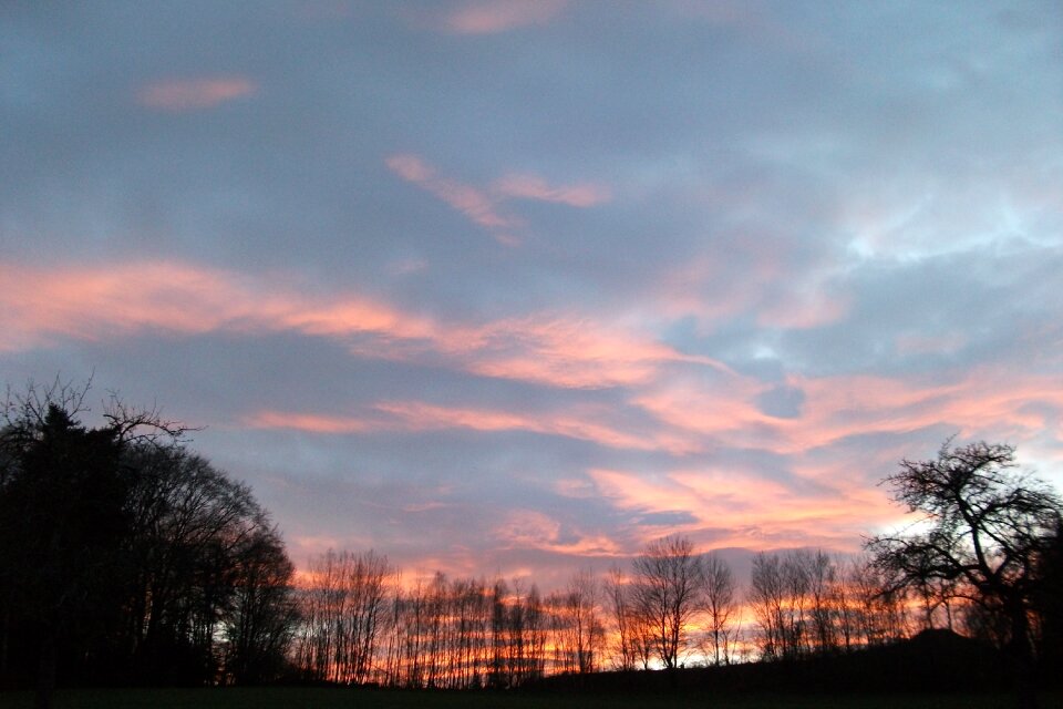 Abendstimmung mood clouds