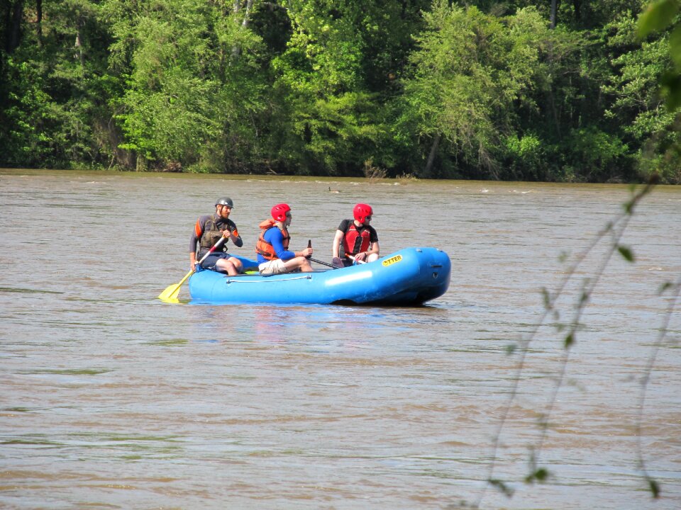 Sport river summer