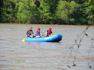 Sport river summer photo