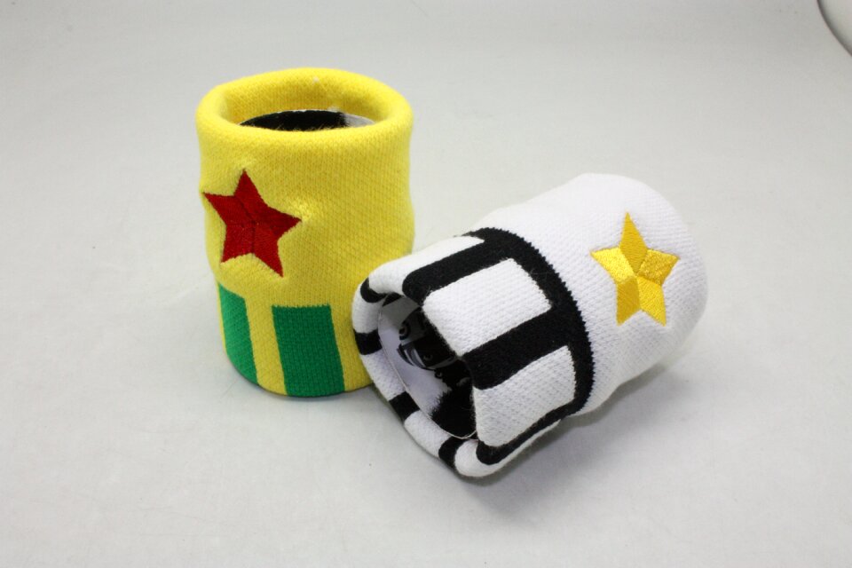 Sweatband protective gear jacquard wristband