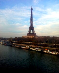 Blue french travel photo