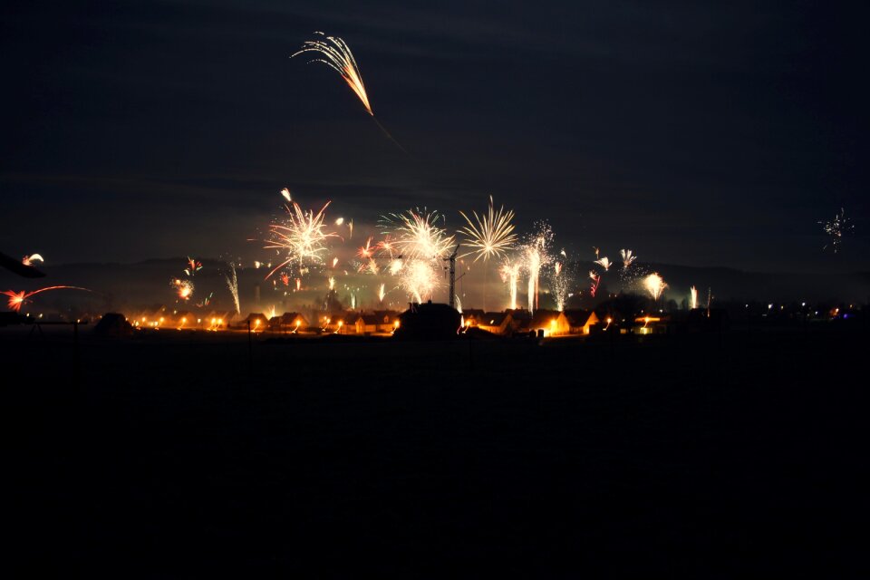 Sky celebrate light
