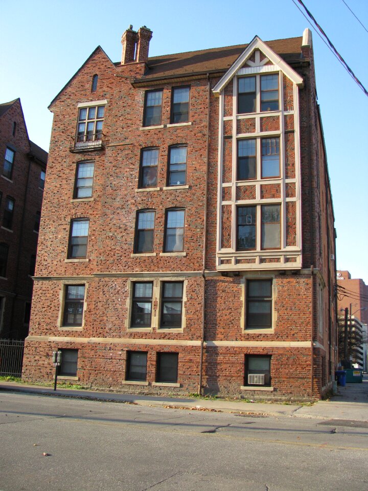 Gingerbread residential building