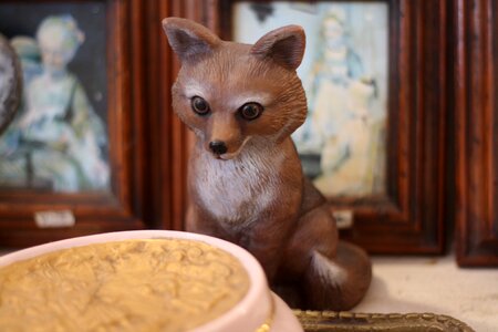 Fox doll ornament