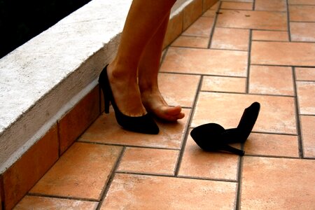 Heel barefoot floor