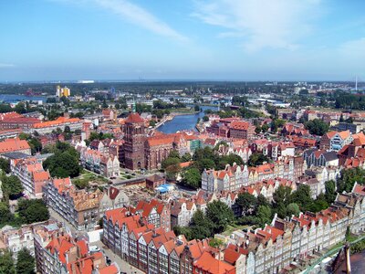 City view panorama of the city