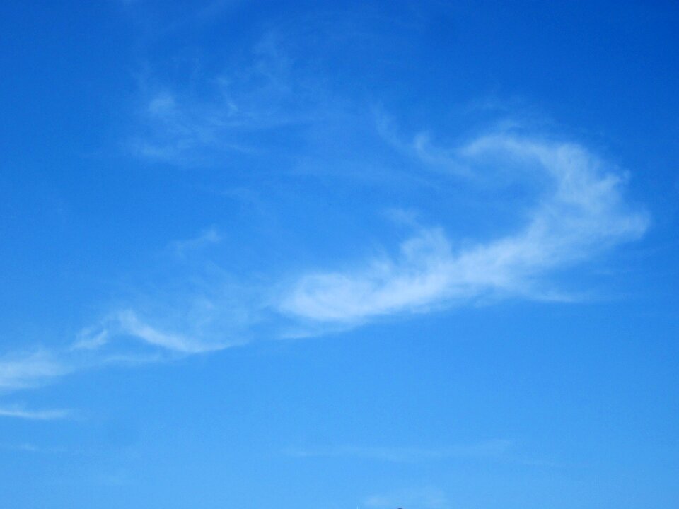 Clouds form blue dark clouds