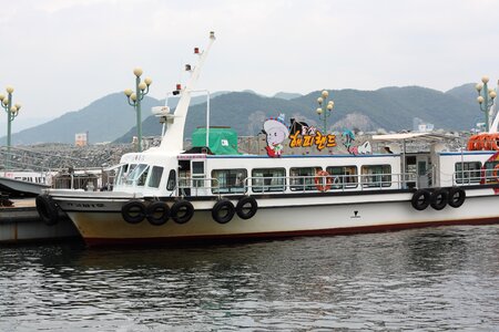 Times pleasure boat sea