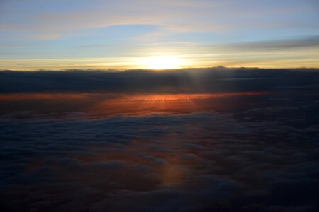 Sky clouds dawn