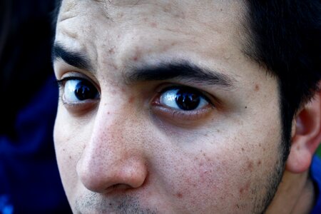 Face man portrait