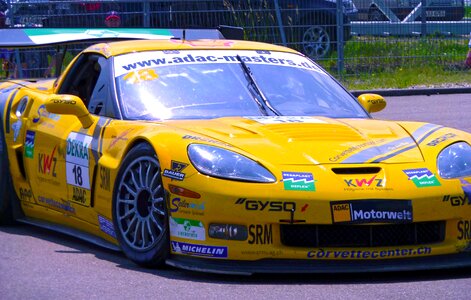 Corvette racing sports car