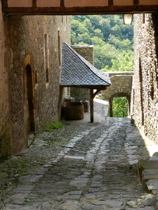 Pavement village medieval village