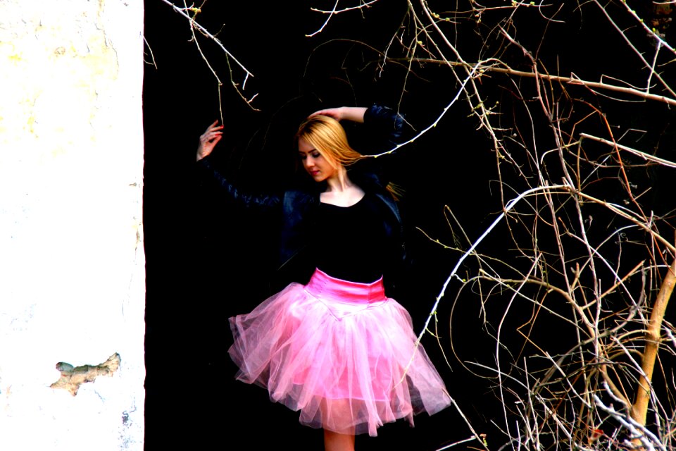 Ballerina doll tutu pink
